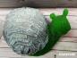 Preview: Dekoschnecke Grasoptik