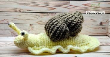gehäkelte Achatschnecke ,,hell"