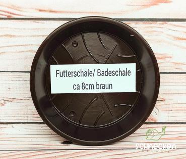 Kunststoff Badeschale/Futterschale 8 cm