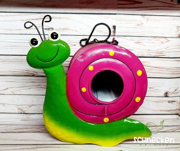 Vogelhäuschen/Insektenhotel Schnecke