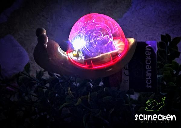 Solar-Gartenstecker Schnecke